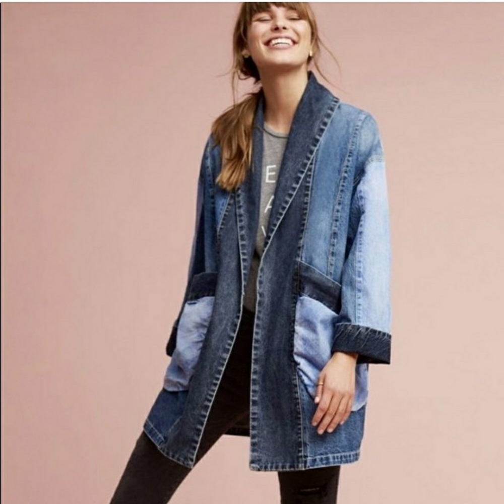 Anthropologie Pilcro Denim Jacket